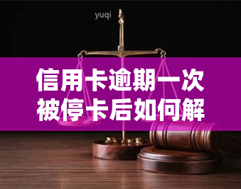 信用卡逾期一次被停卡后如何解冻？全攻略！