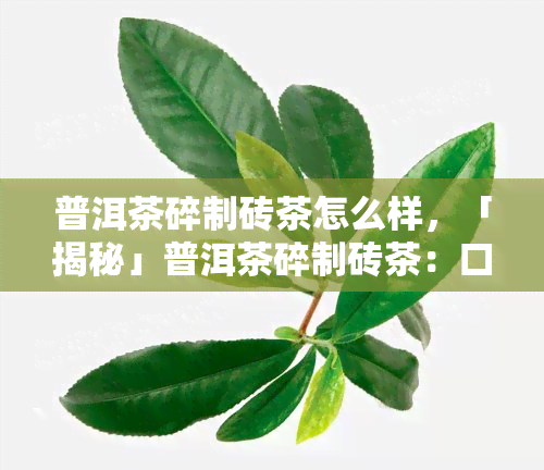 普洱茶碎制砖茶怎么样，「揭秘」普洱茶碎制砖茶：口感、保存等方面的综合评价