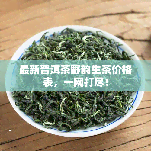 最新普洱茶野韵生茶价格表，一网打尽！