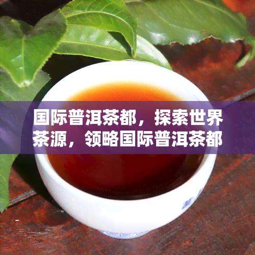 国际普洱茶都，探索世界茶源，领略国际普洱茶都的独特魅力