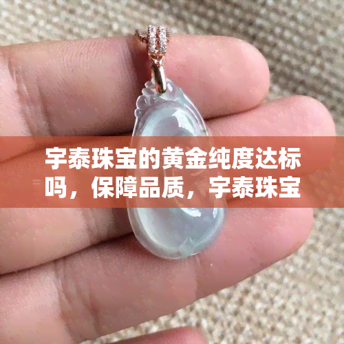 宇泰珠宝的黄金纯度达标吗，保障品质，宇泰珠宝的黄金纯度是否达标？