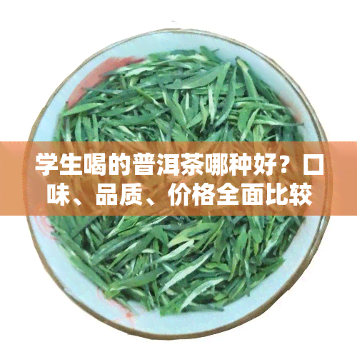 学生喝的普洱茶哪种好？口味、品质、价格全面比较