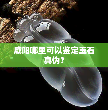 咸阳哪里可以鉴定玉石真伪？