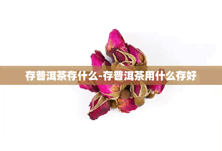 存普洱茶存什么-存普洱茶用什么存好