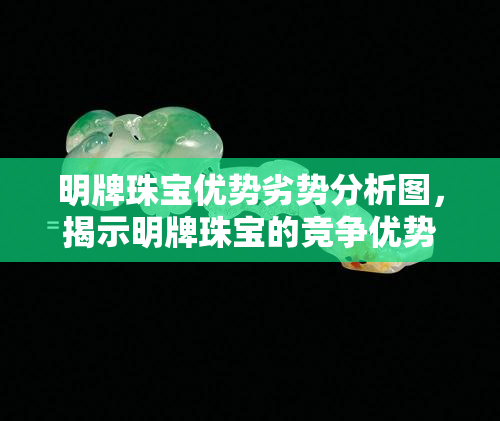 明牌珠宝优势劣势分析图，揭示明牌珠宝的竞争优势与劣势：全面分析图表解读