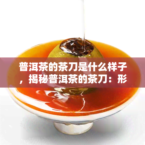 普洱茶的茶刀是什么样子，揭秘普洱茶的茶刀：形状、材质与使用方法