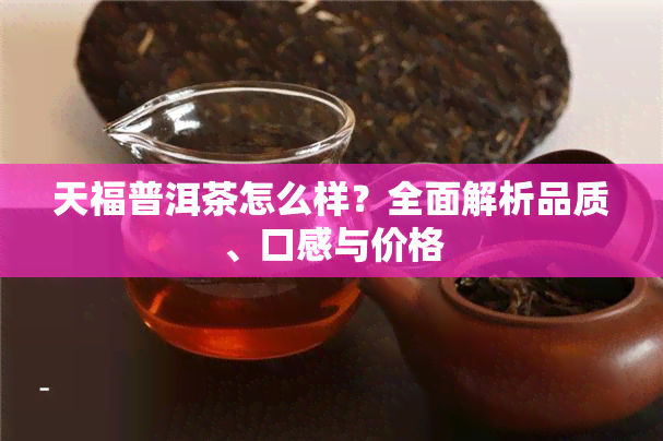 天福普洱茶怎么样？全面解析品质、口感与价格