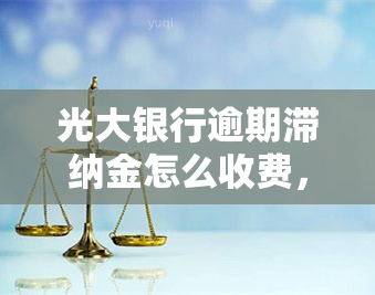 光大银行逾期滞纳金怎么收费，光大银行：逾期滞纳金如何计算和收取？