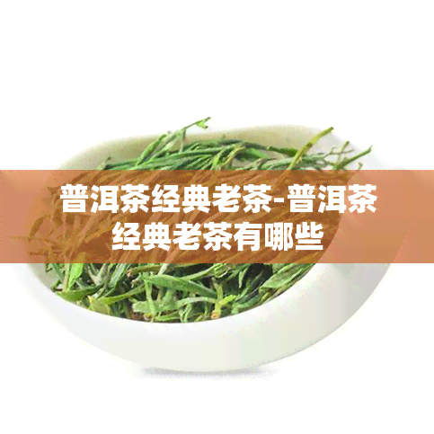 普洱茶经典老茶-普洱茶经典老茶有哪些