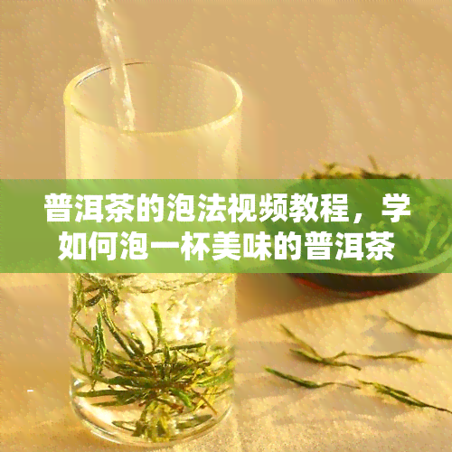 普洱茶的泡法视频教程，学如何泡一杯美味的普洱茶：视频教程