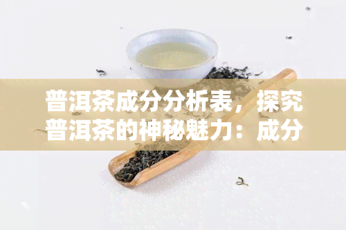 普洱茶成分分析表，探究普洱茶的神秘魅力：成分分析表解读