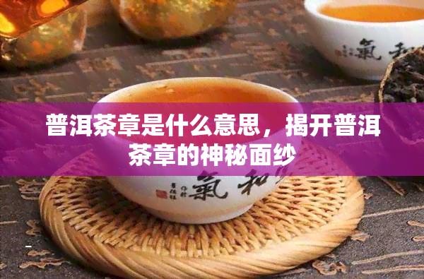 普洱茶章是什么意思，揭开普洱茶章的神秘面纱