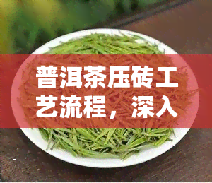 普洱茶压砖工艺流程，深入解析：普洱茶压砖的精细工艺流程