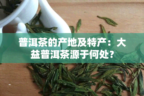 普洱茶的产地及特产：大益普洱茶源于何处？