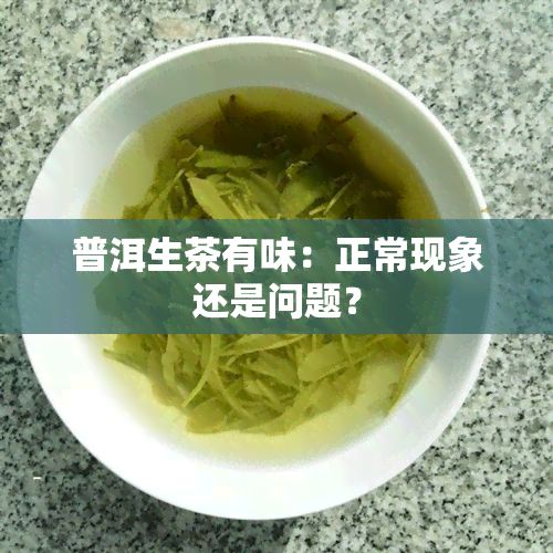 普洱生茶有味：正常现象还是问题？