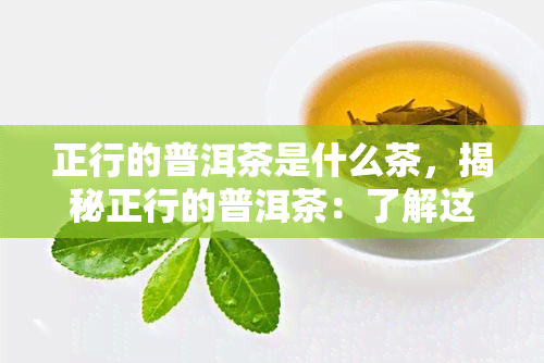 正行的普洱茶是什么茶，揭秘正行的普洱茶：了解这种独特的茶叶品种