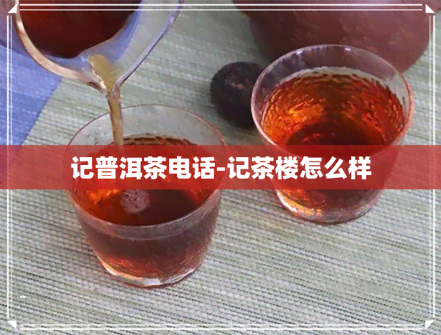 记普洱茶电话-记茶楼怎么样