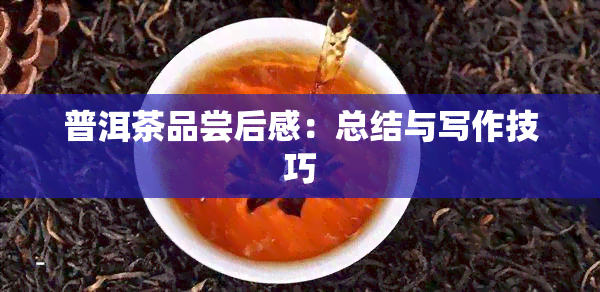 普洱茶品尝后感：总结与写作技巧