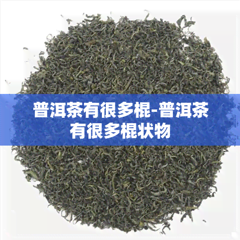 普洱茶有很多棍-普洱茶有很多棍状物