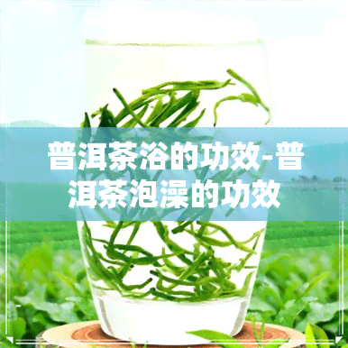 普洱茶浴的功效-普洱茶泡澡的功效