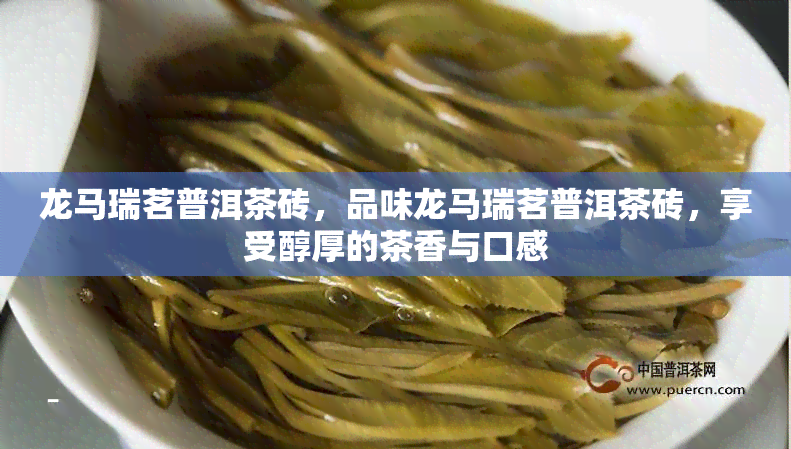 龙马瑞茗普洱茶砖，品味龙马瑞茗普洱茶砖，享受醇厚的茶香与口感