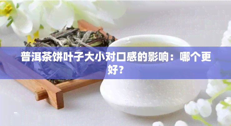 普洱茶饼叶子大小对口感的影响：哪个更好？