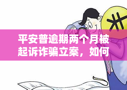 平安普逾期两个月被起诉诈骗立案，如何应对？