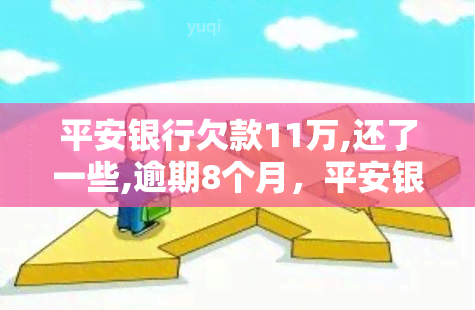 平安银行欠款11万,还了一些,逾期8个月，平安银行：11万元欠款已逾期8个月，部分还款正在进行中