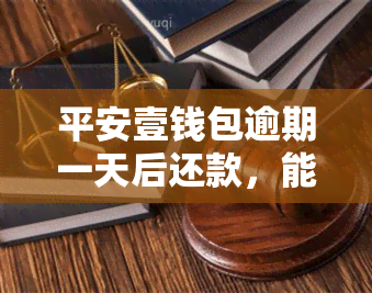 平安壹钱包逾期一天后还款，能否再次借款？是否会上？