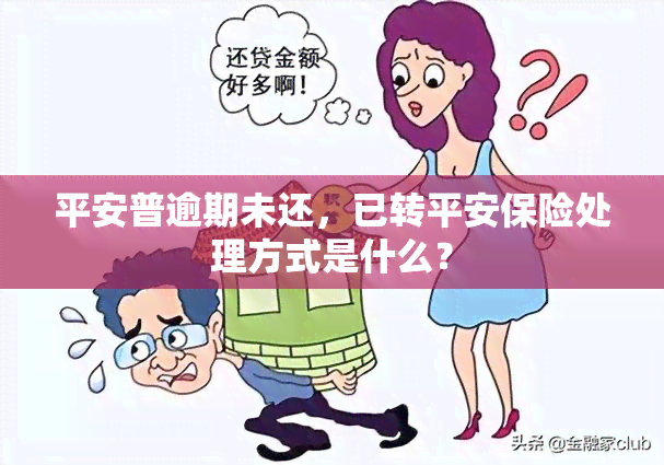 平安普逾期未还，已转平安保险处理方式是什么？