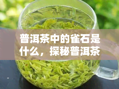 普洱茶中的雀石是什么，探秘普洱茶：你知道什么是雀石吗？