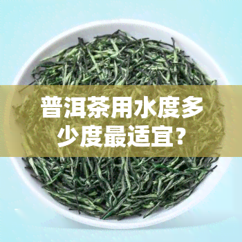 普洱茶用水度多少度最适宜？