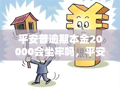 平安普逾期本金20000会坐牢吗，平安普逾期20000元是否会面临刑事责任？