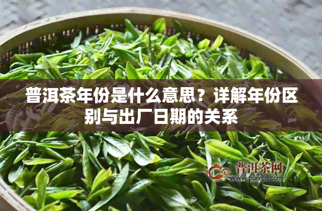 普洱茶年份是什么意思？详解年份区别与出厂日期的关系