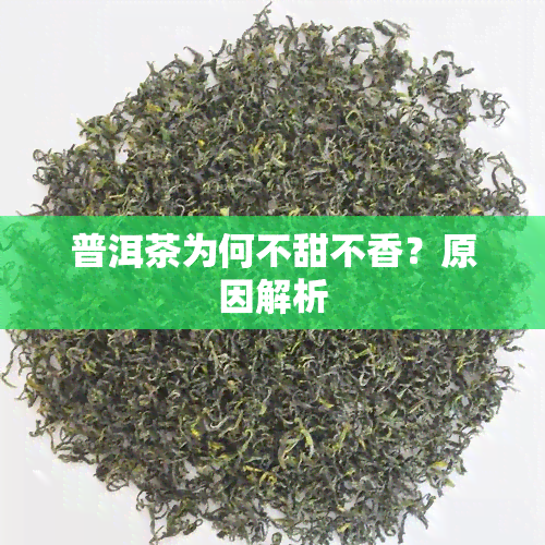 普洱茶为何不甜不香？原因解析