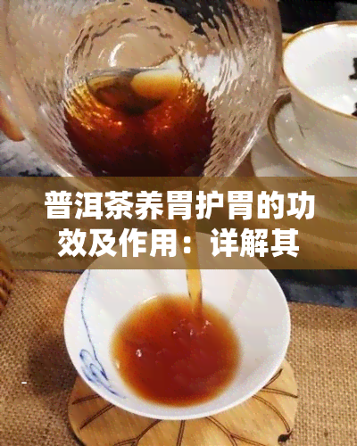 普洱茶养胃护胃的功效及作用：详解其保健效果和科学饮用方法