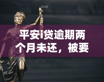 平安i贷逾期两个月未还，被要求一次性归还并提出相关诉求