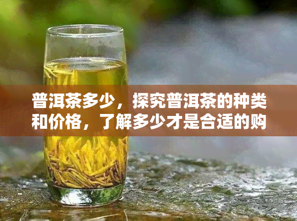 普洱茶多少，探究普洱茶的种类和价格，了解多少才是合适的购买量？