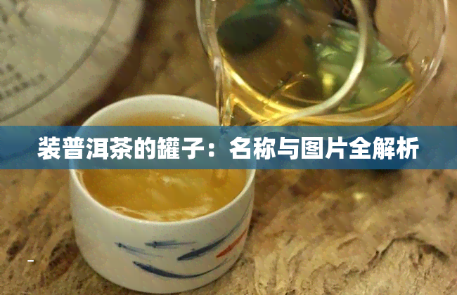 装普洱茶的罐子：名称与图片全解析