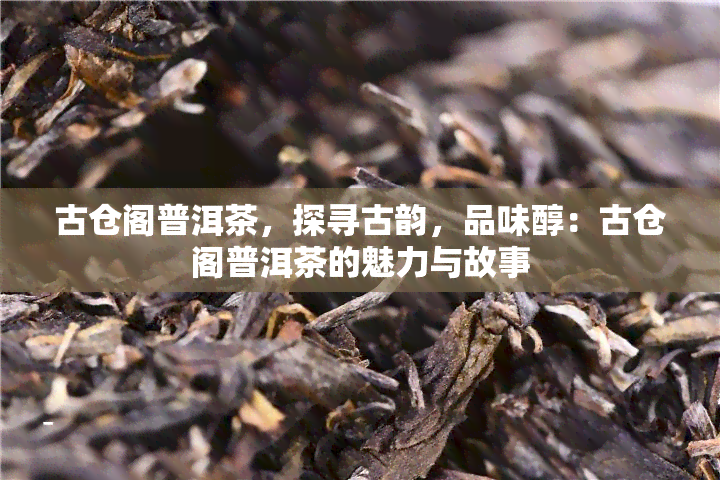 古仓阁普洱茶，探寻古韵，品味醇：古仓阁普洱茶的魅力与故事