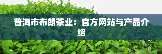 普洱市布朗茶业：官方网站与产品介绍