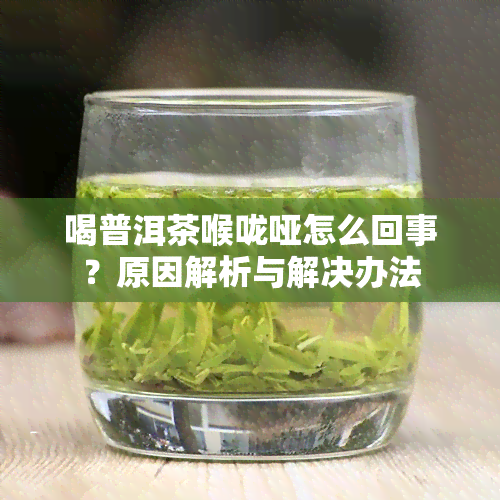 喝普洱茶喉咙哑怎么回事？原因解析与解决办法