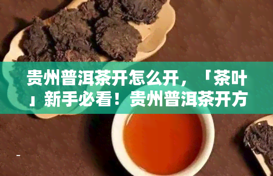 贵州普洱茶开怎么开，「茶叶」新手必看！贵州普洱茶开方法步骤