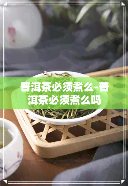 普洱茶必须煮么-普洱茶必须煮么吗