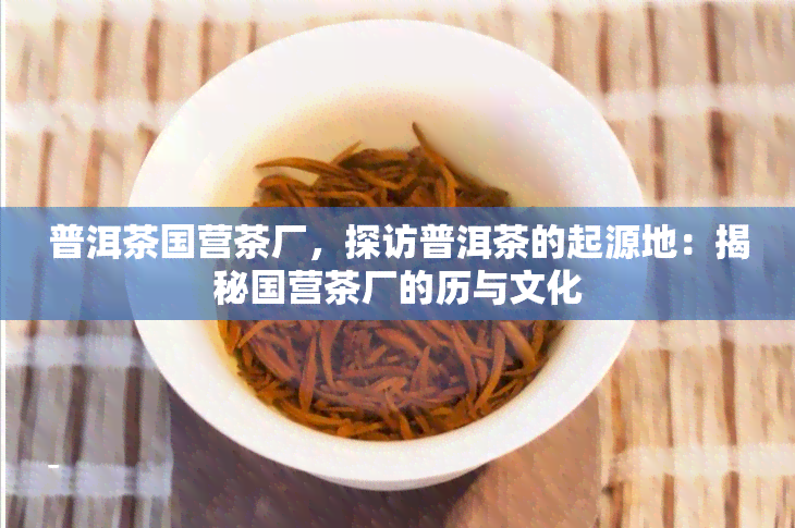 普洱茶国营茶厂，探访普洱茶的起源地：揭秘国营茶厂的历与文化