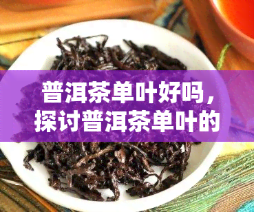 普洱茶单叶好吗，探讨普洱茶单叶的品质与特点：为什么它备受推崇？