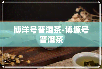 博洋号普洱茶-博源号普洱茶