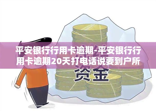 平安银行行用卡逾期-平安银行行用卡逾期20天打电话说要到户所在地核实