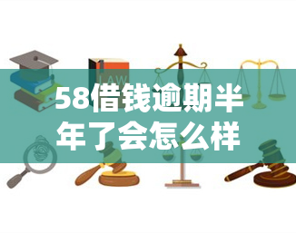 58借钱逾期半年了会怎么样，逾期半年！58借钱可能带来的后果是什么？