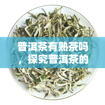 普洱茶有熟茶吗，探究普洱茶的种类：除了生茶，还有熟茶的存在吗？